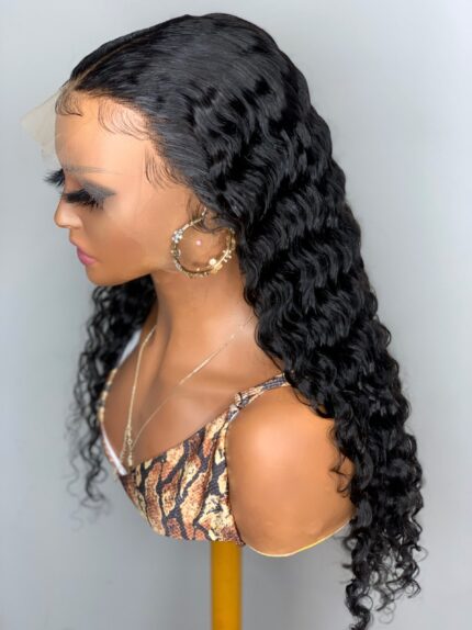 Deep Wave13x4 HD Lace Frontal Wig 180%-200%